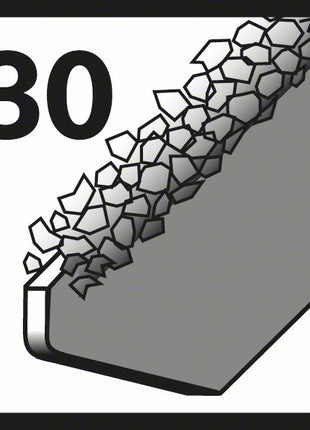 Hoja de sierra de calar BOSCH T 130 RIFF Especial para Cerámica L.83mm grano 30 (8000346063)