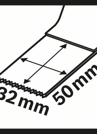 BOSCH Tauchsägeblatt AIZ 32 AB Breite 32 mm Eintauchtiefe 50 mm ( 8000346229 )