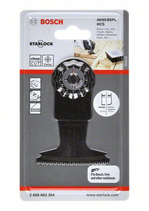 Lama da taglio a tuffo BOSCH AII 65 BSPC Larghezza 65 mm Profondità di tuffo 40 mm ( 8000346285 )