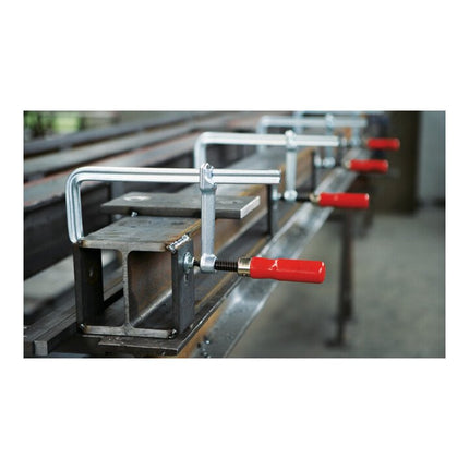 Morsetto a vite interamente in acciaio BESSEY classiX Larghezza di serraggio 400 mm Sporgenza 120 mm ( 8000350803 )