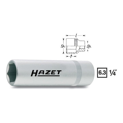 HAZET Steckschlüsseleinsatz 850LG 1/4 ″ 6-kant ( 8000466429 )