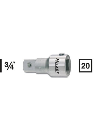 HAZET Verlängerung 1017-3 3/4 ″ Länge 75 mm ( 8000467328 )