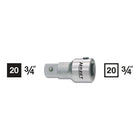 HAZET Rallonge 1017-3 3/4 ″ Longueur 75 mm ( 8000467328 )