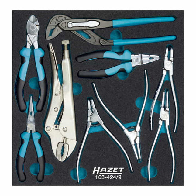 Modulo utensili HAZET 163-424/9 9 pezzi ( 8000468011 )