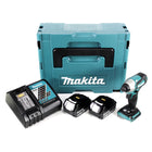 Makita DTD 155 RTJ Akku Schlagschrauber 18 V 140 Nm 1/4