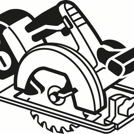 BOSCH Kreissägeblatt Außen-Ø 190 mm Zähnezahl 4 TCG ( 8000587018 )