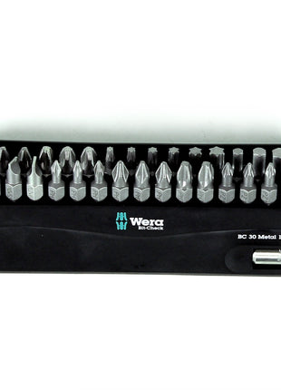 Wera Bit-Check 30 Metal 1 Bit-Set mit Universalhalter ( 05057434001 ) - Toolbrothers