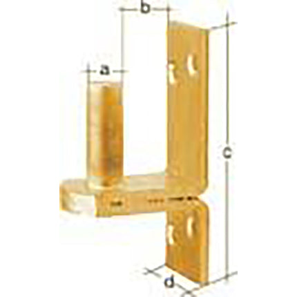 Morsetto GAH DII su piastra 16x28mm ( 8001795314 )