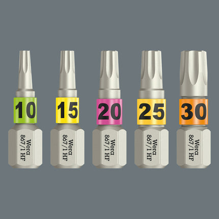 WERA Bit 867 TORX(R) HF 1/4 ″ TX 25 Lunghezza 25 mm ( 8002899413 )