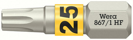 WERA Bit 867 TORX(R) HF 1/4 ″ TX 25 Lunghezza 25 mm ( 8002899413 )