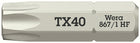 WERA Bit 867 TORX® HF 1/4 ″ TX 40 Länge 25 mm ( 8002899415 )