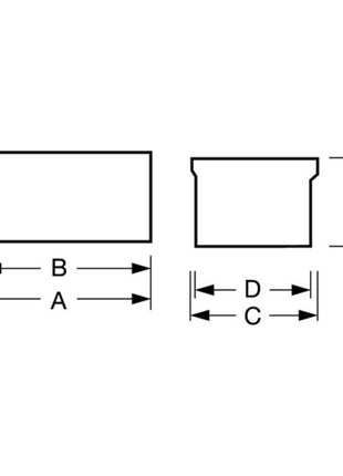 LA-KA-PE Boîte de rangement à ouverture frontale LK L290/266xl140xH130mm ( 9000449064 )