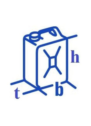 HÜNERSDORFF Jerricane à eau  12 l HD-PE avec tube verseur ( 9000450221 )