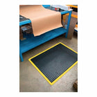 Alfombrilla con acabado para suelo de trabajo COBA L900xW600xS14mm (9000452314)