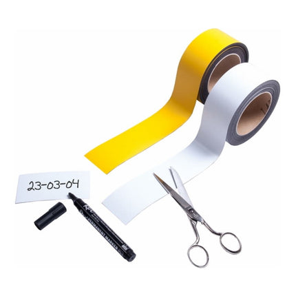 Nastro magnetico EICHNER larghezza nastro 20 mm lunghezza nastro 10 m giallo ( 9000452669 )