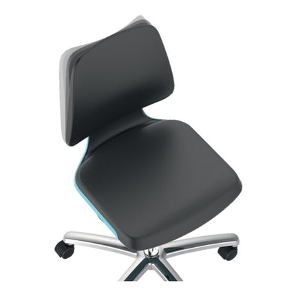 BIMOS Labsit sedia girevole con rotelle Scocca blu ( 9000454073 )