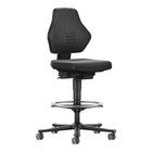 Sedia girevole BIMOS Air Flow con rotelle + anello per i piedi ( 9000454095 )