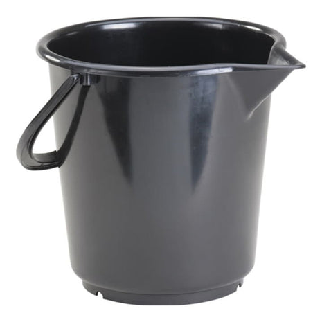 HÜNERSDORFF cubo 10,5 l polietileno HD negro (9000466940)