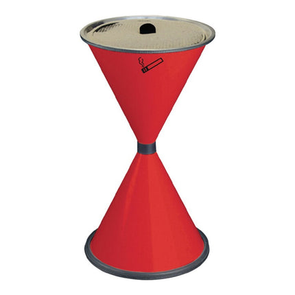 Posacenere a piedistallo TKG D405xH770mm rosso ( 9000468702 )