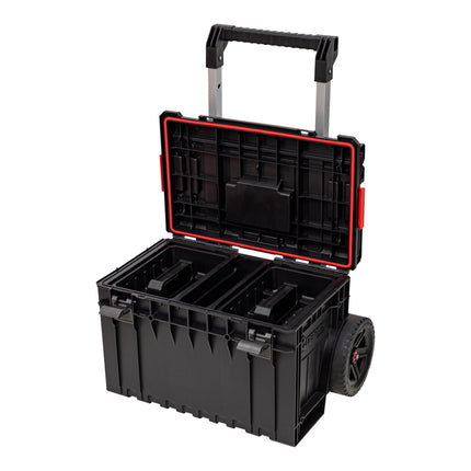 Toolbrothers RHINO XXL Cart Plus ECO - Valigia portautensili mobile 52 l IP66 con doppio manico telescopico