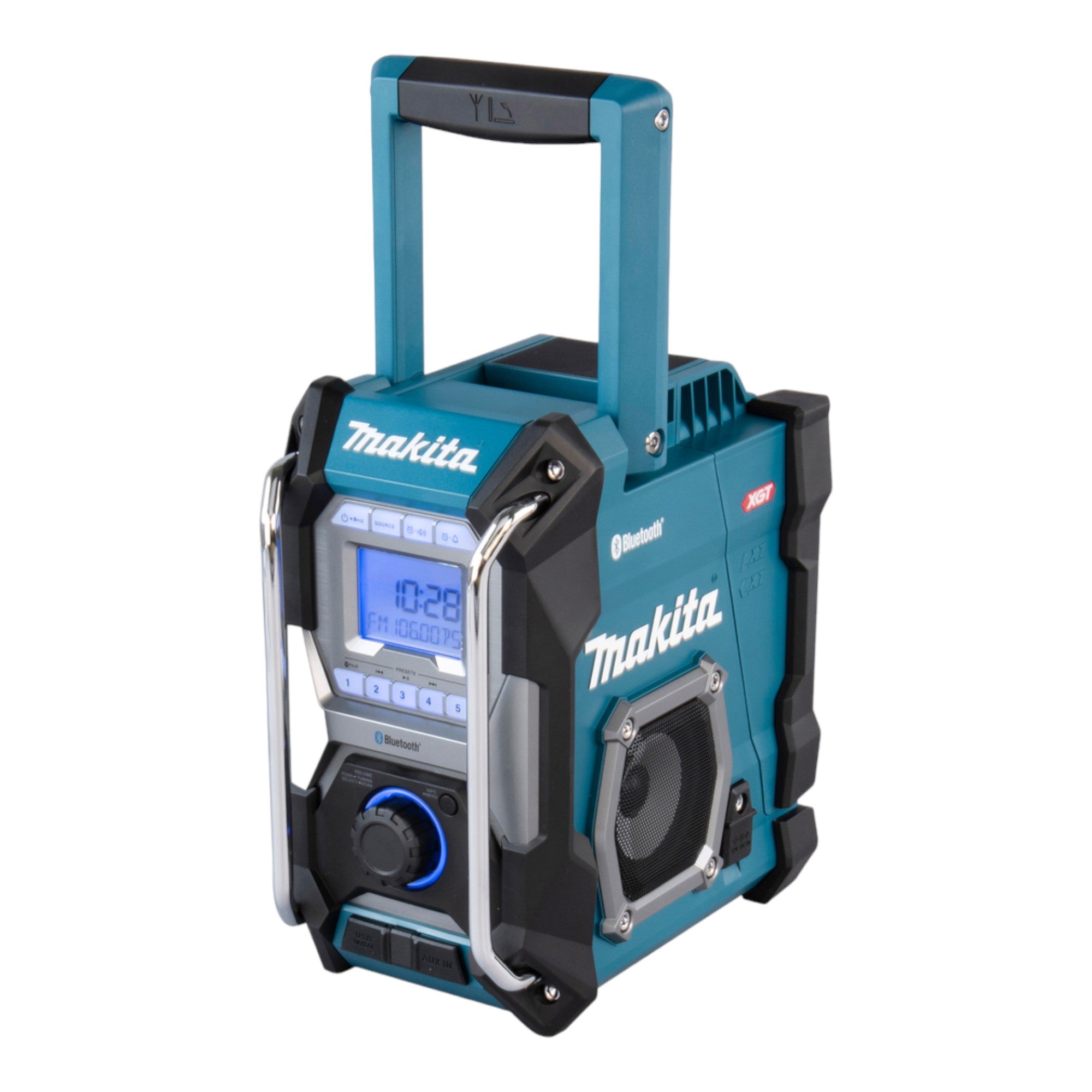 Makita MR 002 GZ Akku Radio 12 V 40 V max CXT LXT XGT FM 3 5 mm AUX USB IP65 Solo ohne Akku ohne Ladegeraet 1 - toolbrothers