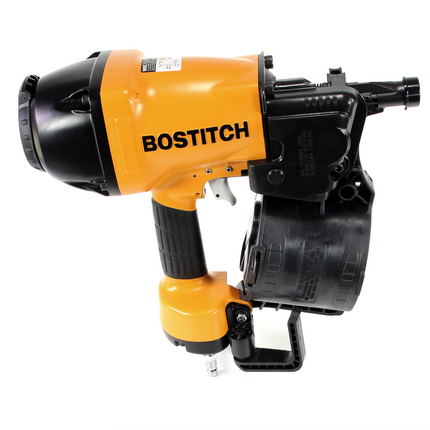 Bostitch N89C-2K-E Coilnagler N89C ST Druckluftnagler 90mm max im Transportkoffer + 6000 St. Bostitch Coilnägel Ringschaft Blank 2,80 x 80mm - Toolbrothers