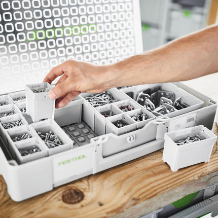Festool Box 100x100x68/6 Einsatzboxen ( 204860 ) für Systainer³ Organizer