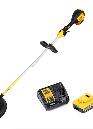 Dewalt DCM 561 PBS 18 V Brushless Li-Ion Akku Rasentrimmer mit geteilter Welle + 1x DCB 182 18V - 4 Ah Li-Ion Akku +  Ladegerät - Toolbrothers