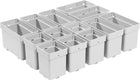 Juego de cajas insertables Festool 50x50/50x100x68 (578056) para Sortainer³, Systainer³ Combi, Systainer³ Organizer