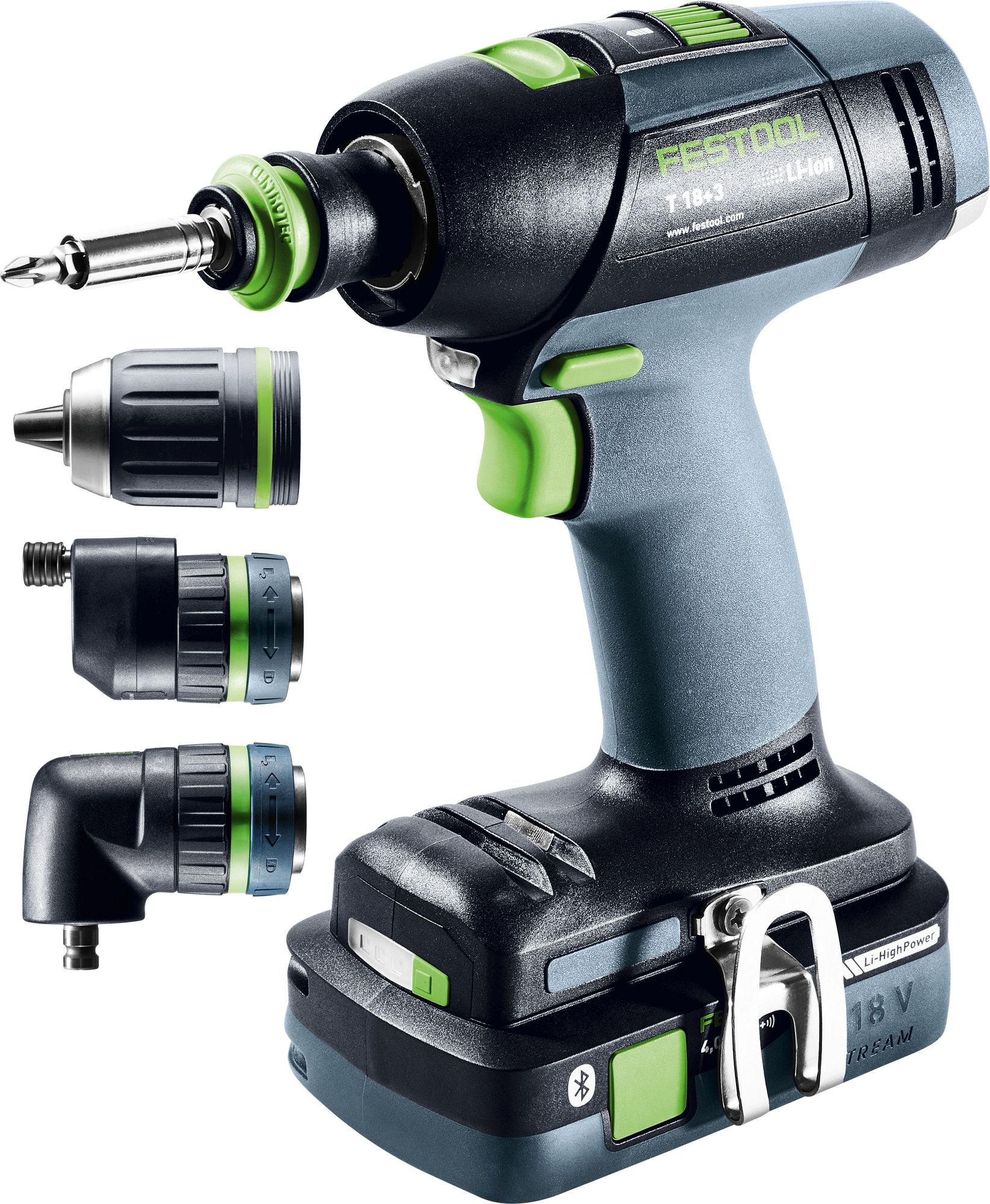 Festool T 18 3 HPC 4 0 I Set Akku Bohrschrauber 577609  0 - toolbrothers