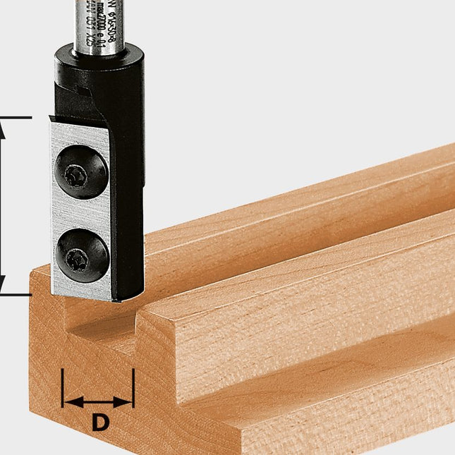 Festool HW D16/30 S8 Nutfräser-Wendeplatten ( 492716 ) für OF 900, OF 1000, OF 1010, OF 1010 R, OF 1400, OF 2000, OF 2200