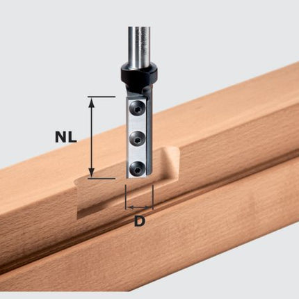 Festool HW S12 D16/50 WP Nutfräser-Wendeplatten ( 497454 ) für OF 1400, OF 2200