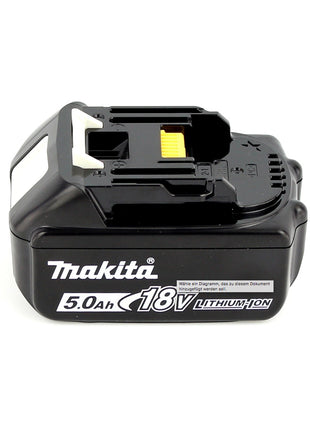 Makita DDF 484 T1JB 18 V Li-Ion Akku Bohrschrauber Sonderausgabe schwarz im MAKPAC + 1x BL 1850 5,0 Ah Akku  - ohne Ladegerät - Toolbrothers