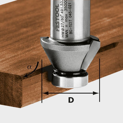 Festool HW 60°-OFK 500 Fasefräser ( 491533 ) für OFK 500