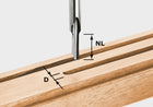 Festool HS S8 D 4/15 Nutfräser ( 490942 ) für OF 900, OF 1000, OF 1010, OF 1010 R, OF 1400, OF 2000, OF 2200