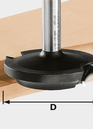 Fraise à aplatir Festool HW D42.7/13/R6 (491138) pour OF 900, OF 1000, OF 1010, OF 1010 R, OF 1400, OF 2000, OF 2200