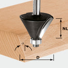 Festool HW S12 D55/20/45° Fasefräser ( 491102 ) für OF 1400, OF 2000, OF 2200