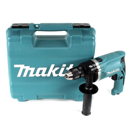 Makita HP 1631 KX3 Schlagbohrmaschine 710 W im Transportkoffer inkl. 74 tlg. Zubehörset - Toolbrothers