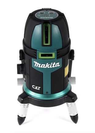 Makita SK 312 GDZ Akku Multi Linienlaser Kreuzlinienlaser Selbstnivellierend Grün 10,8 V  Solo mit abschließbarem Koffer - ohne Akku, ohne Ladegerät - Toolbrothers