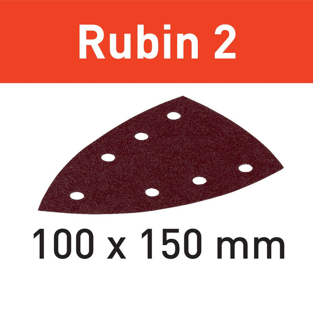 Festool STF DELTA/7 P180 RU2/10 Schleifblatt Rubin 2 ( 499147 ) für DTS 400, DTSC 400, DS 400