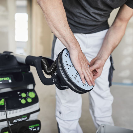 Festool STF D225/128 P240 GR/5 Schleifscheibe Granat ( 205668 ) für Langhalsschleifer PLANEX LHS 2 225 EQ(I), PLANEX 225 EQ, PLANEX LHS-E 225 easy, PLANEX LHS 2-M 225 EQ