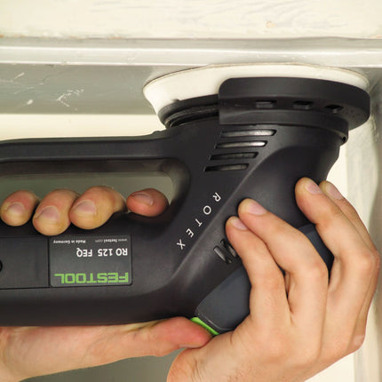 Festool STF D125/8 P40 GR/10 Schleifscheibe Granat ( 497145 ) für RO 125, ES 125, ETS 125, ETSC 125, ES-ETS 125, ES-ETSC 125, ETS EC 125, LEX 125