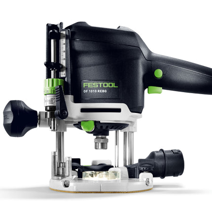 Festool OF 1010 REBQ-FS-Set Oberfräse 1010 W 55 mm Hub ( 578051 ) + Führungsschiene + Systainer