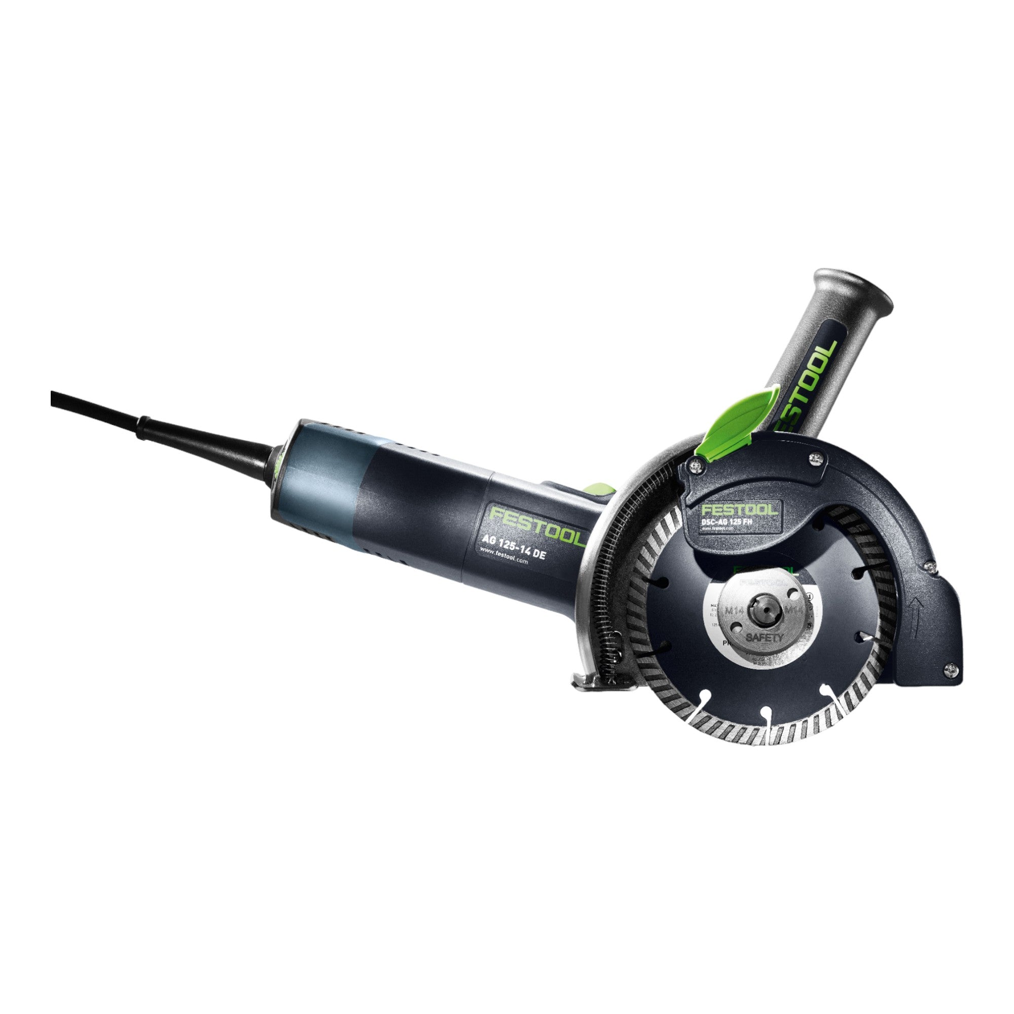 Festool DSC AG 125 FH Plus Freihand Trennsystem 1400 W 125 mm 576552 Systainer 2 - toolbrothers