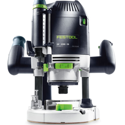 Festool OF 2200 EB-Set Oberfräse 2200 W 6 - 12,7 mm + Zubehör Set + Systainer ( 576220 )