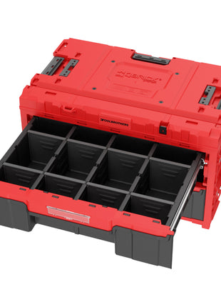 Toolbrothers RHINO XXL Drawer 2 ULTRA Schubladenkoffer mit zwei Schubladen 29 l IP54