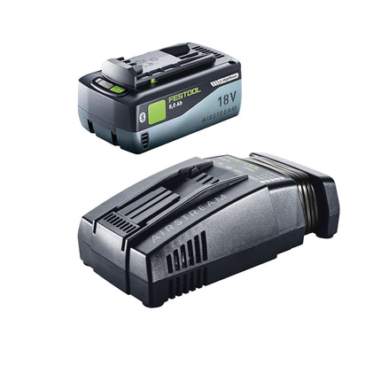 Festool 18V 1x8.0/SCA16 set energia 1x batteria ricaricabile 18 V 8.0 Ah ( 577323 ) + caricabatterie ( 576953 )