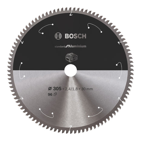 Bosch Standard for Aluminium circular saw blade 305 x 2.4 x 30 mm 96 teeth ( 2608837782 )