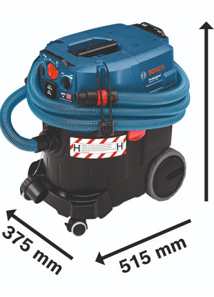 Bosch GAS 35 H AFC Professional Nass- Trockensauger 1200 W 35 l Staubklasse H ( 06019C3600 )