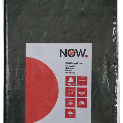 NOW Gewebeplane Multi Tarp Breite 5000 x Länge 6000 mm ( 2000227109 )